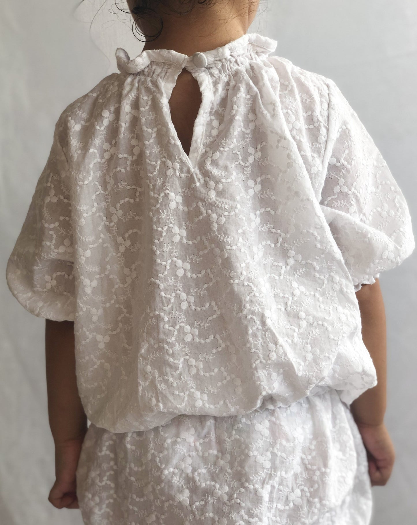 Olivia Top - Broderie Anglaise