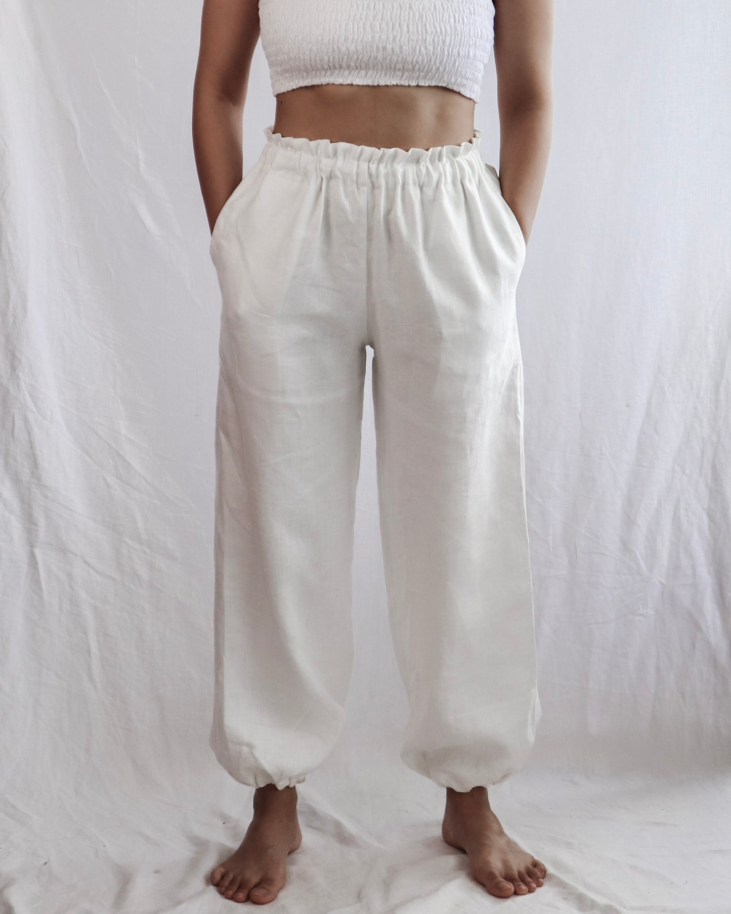 Women's Resort Pants - Bone