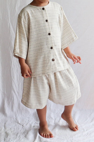 Stripe Resort Buttoned Up