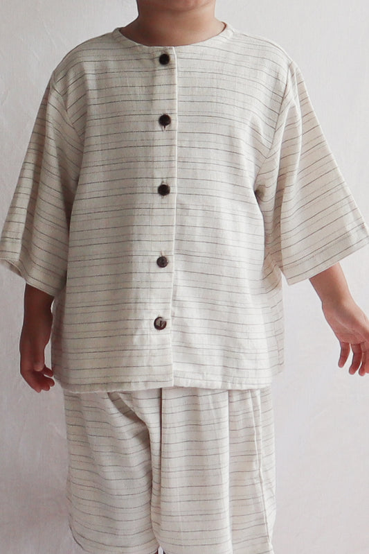 Stripe Resort Buttoned Up