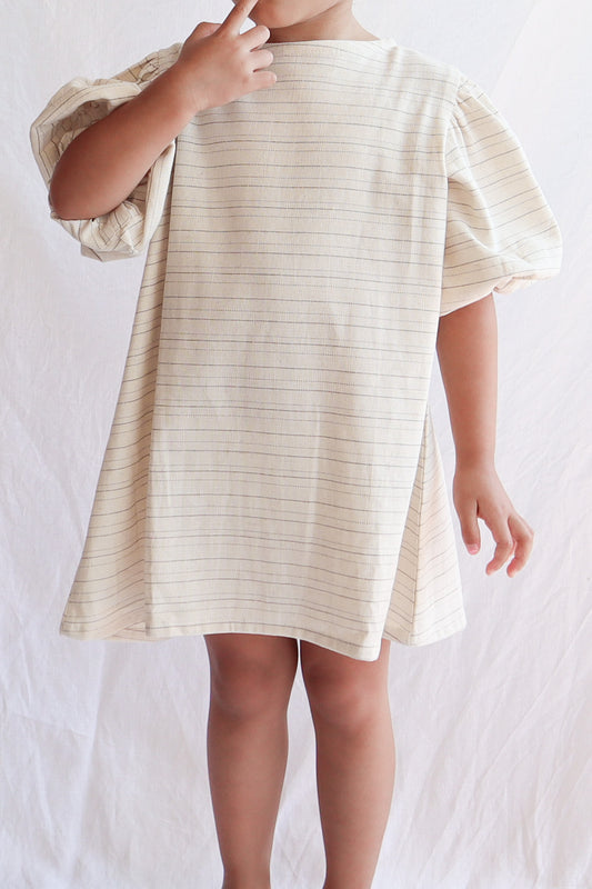 Mini Bubble Dress in Stripe