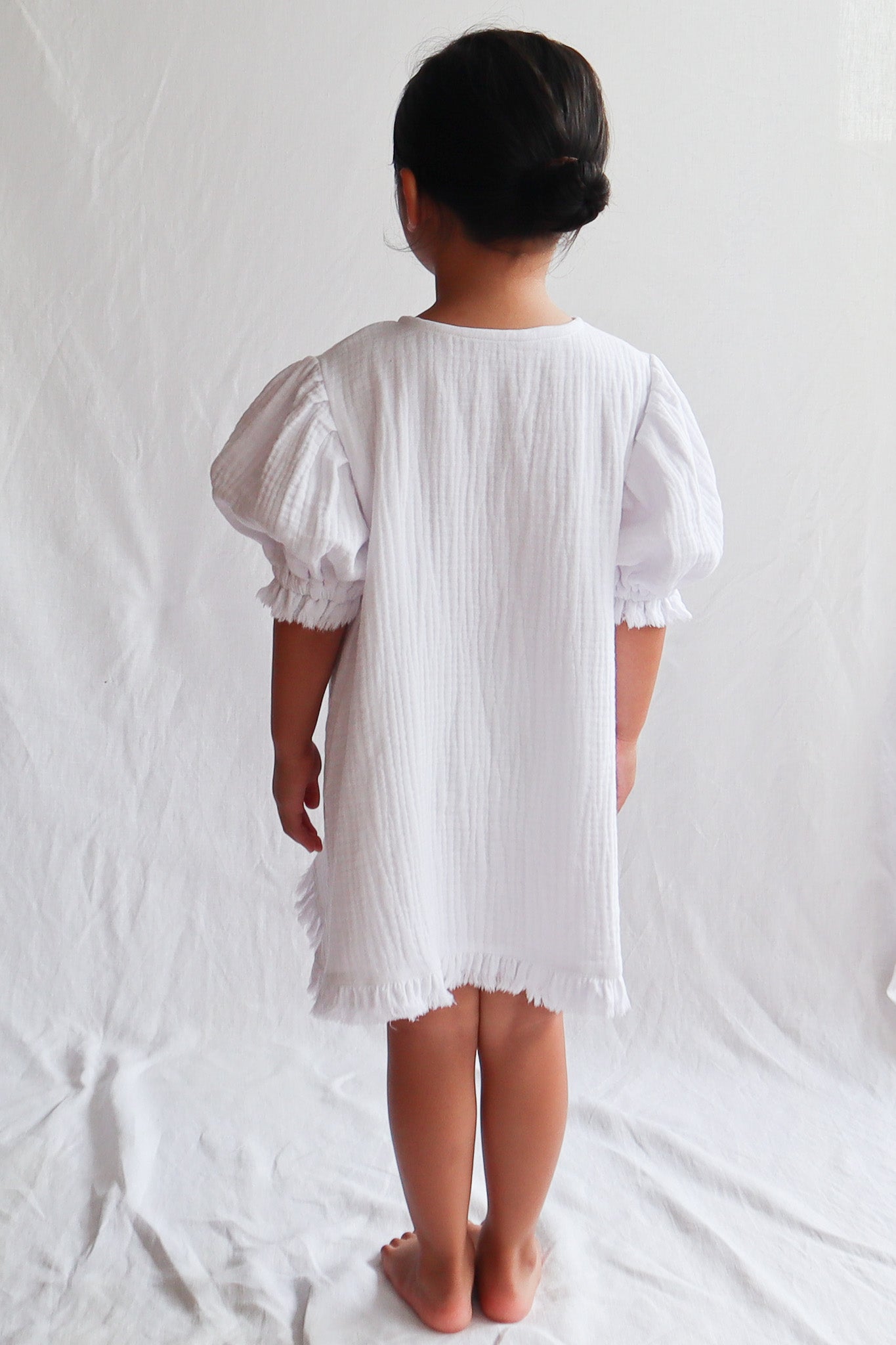 Bubble Dress - Crushed Cotton