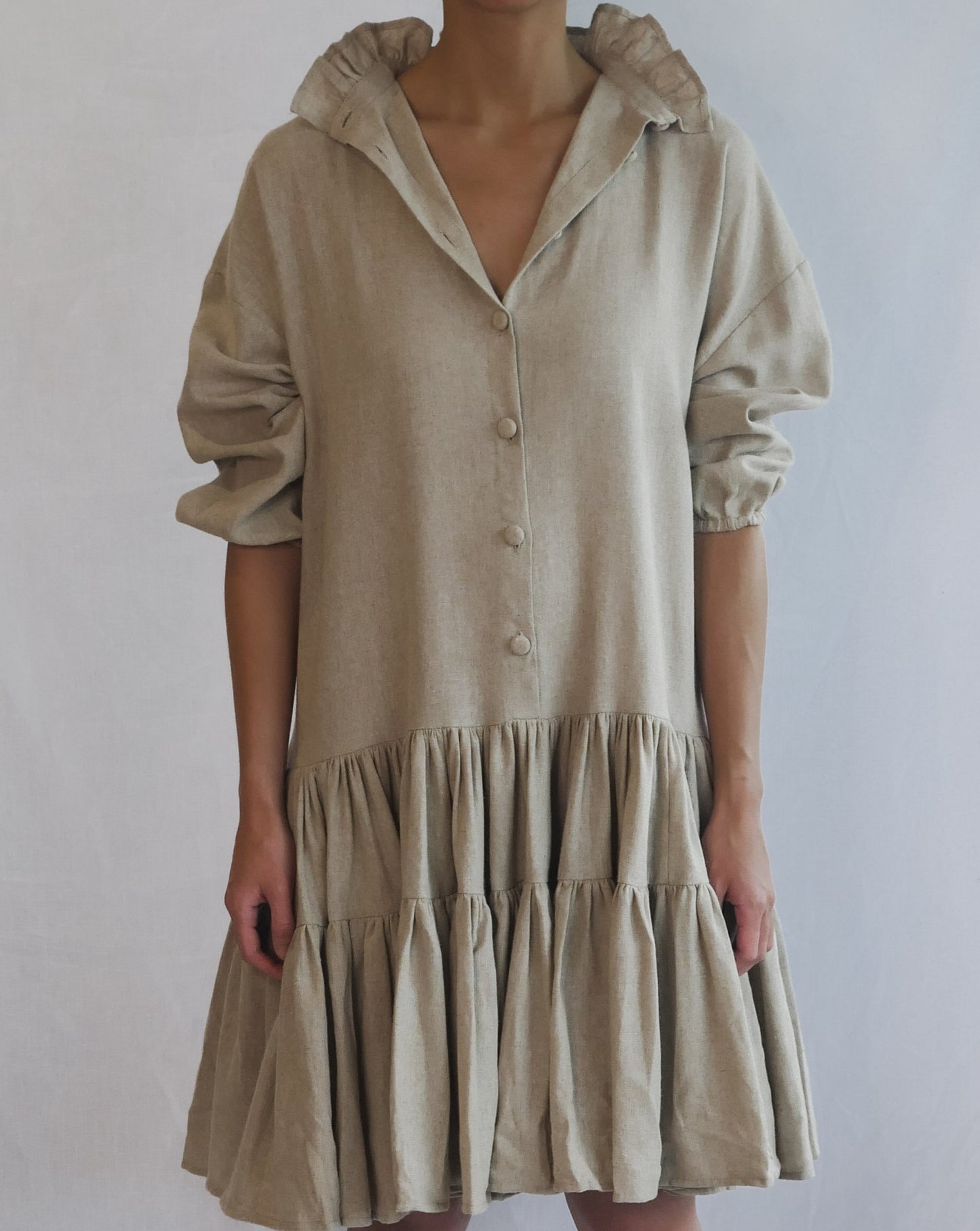 Women's Betty Smock Dress - Natural