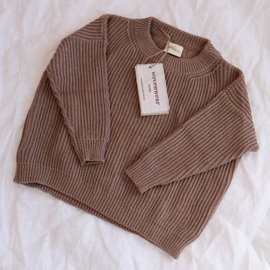 Knit Pull Over - Mocha