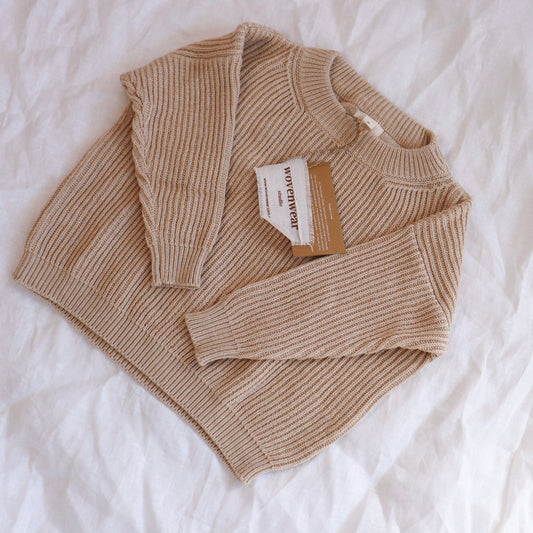 Knit Pull Over - Sand